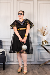 Liora Royale Midi | Black