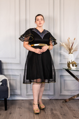 Liora Royale Midi | Black