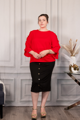 Amélie Ruffle Blouse