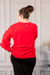 Amélie Ruffle Blouse