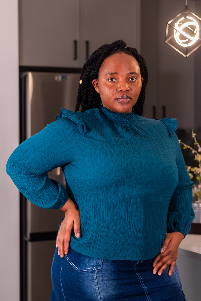 Sophia Ruffle Blouse