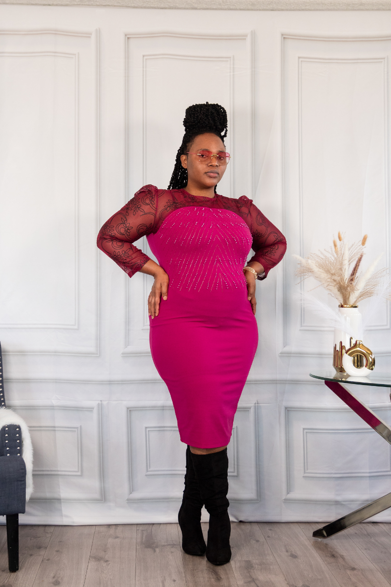 Rosabelle Éclat Midi Dress