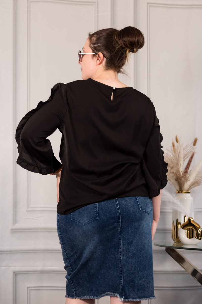 Amélie Ruffle Blouse
