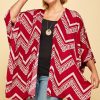 Geometric Kimono Cover-Up